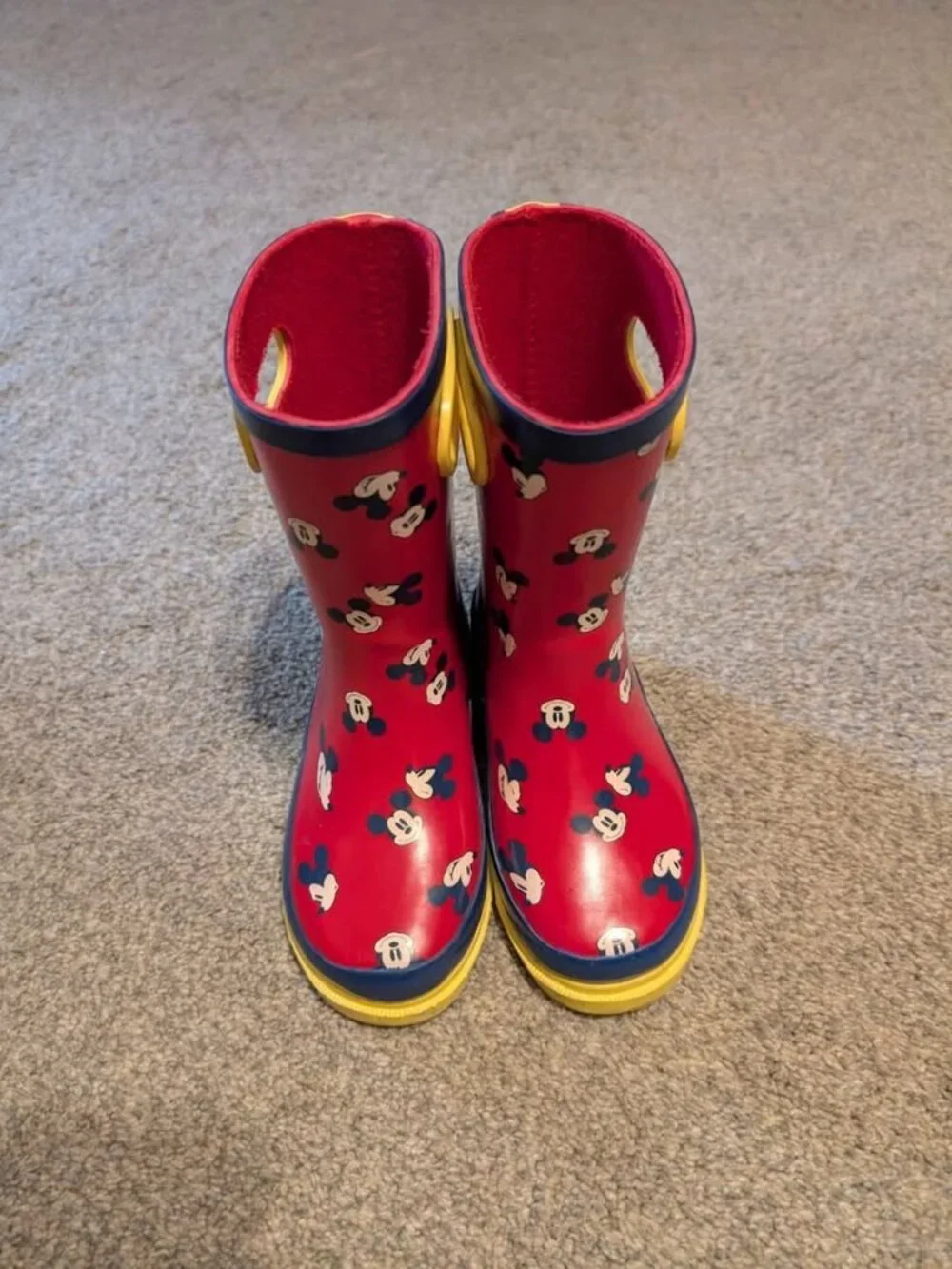 Disney Mickey rainboots size 10